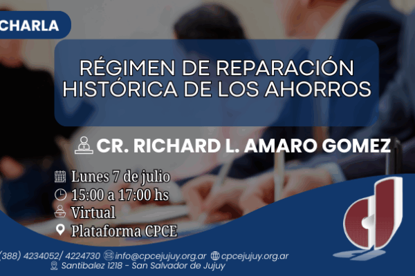REGIMEN DE REPARACIÓN HISTORICA DE LOS AHORROS