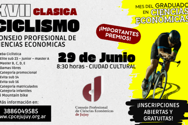 XVII CLASICA DE CICLISMO DEL CPCE JUJUY