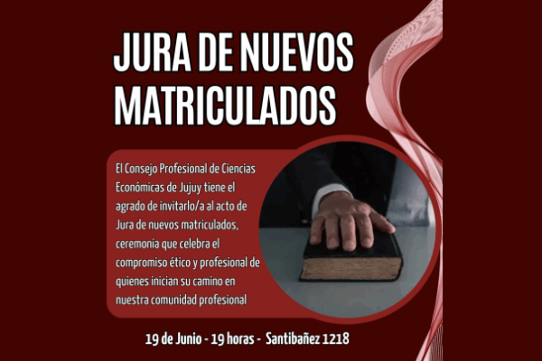Agendá este jueves, en pleno Mes del Graduado