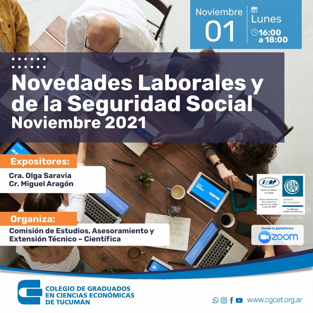 Novedades Laborales y de la Seguridad Social CPCE Jujuy