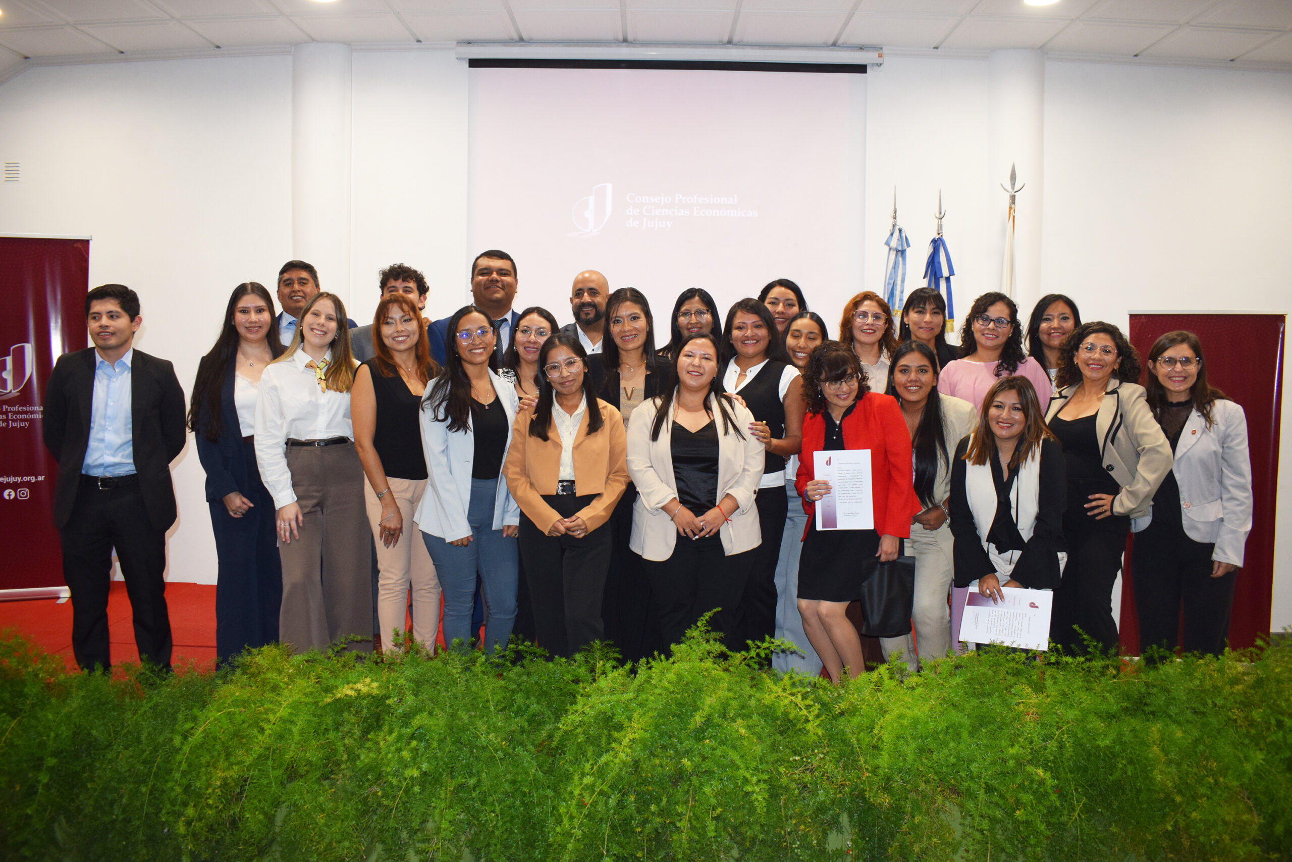 Juraron nuevos matriculados en el CPCEJ